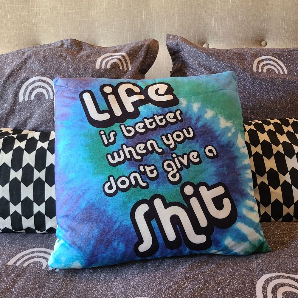 Decorative Pillow for chill, cool, rad, baddas ppl
